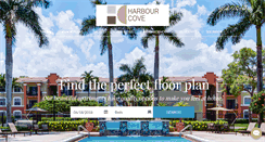 Desktop Screenshot of harbourcoveapartments.com