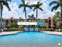 Tablet Screenshot of harbourcoveapartments.com